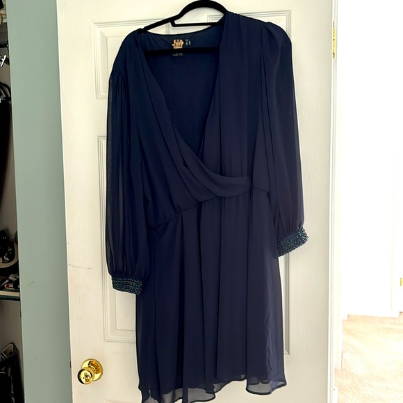 ADOS navy blue dress - Picture 1 of 5
